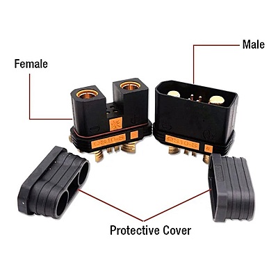 QS-10s High Temperature Anti Spark Battery Connector QS-10s High Temperature Anti Spark Battery Connector