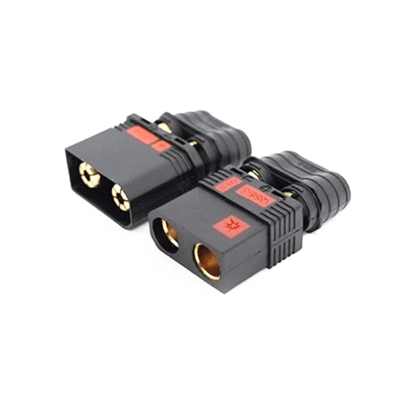 QS8-S High-Temperature Antispark Battery Connector Male-Female Pair QS8-S High-Temperature Antispark Battery Connector Male-Female Pair